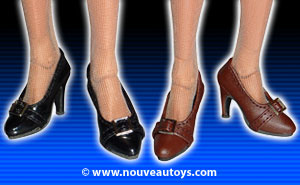 Nouveau Toys 1/6 Leather High Heel Shoes
