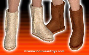 Nouveau Toys 1/6 Leather Boots